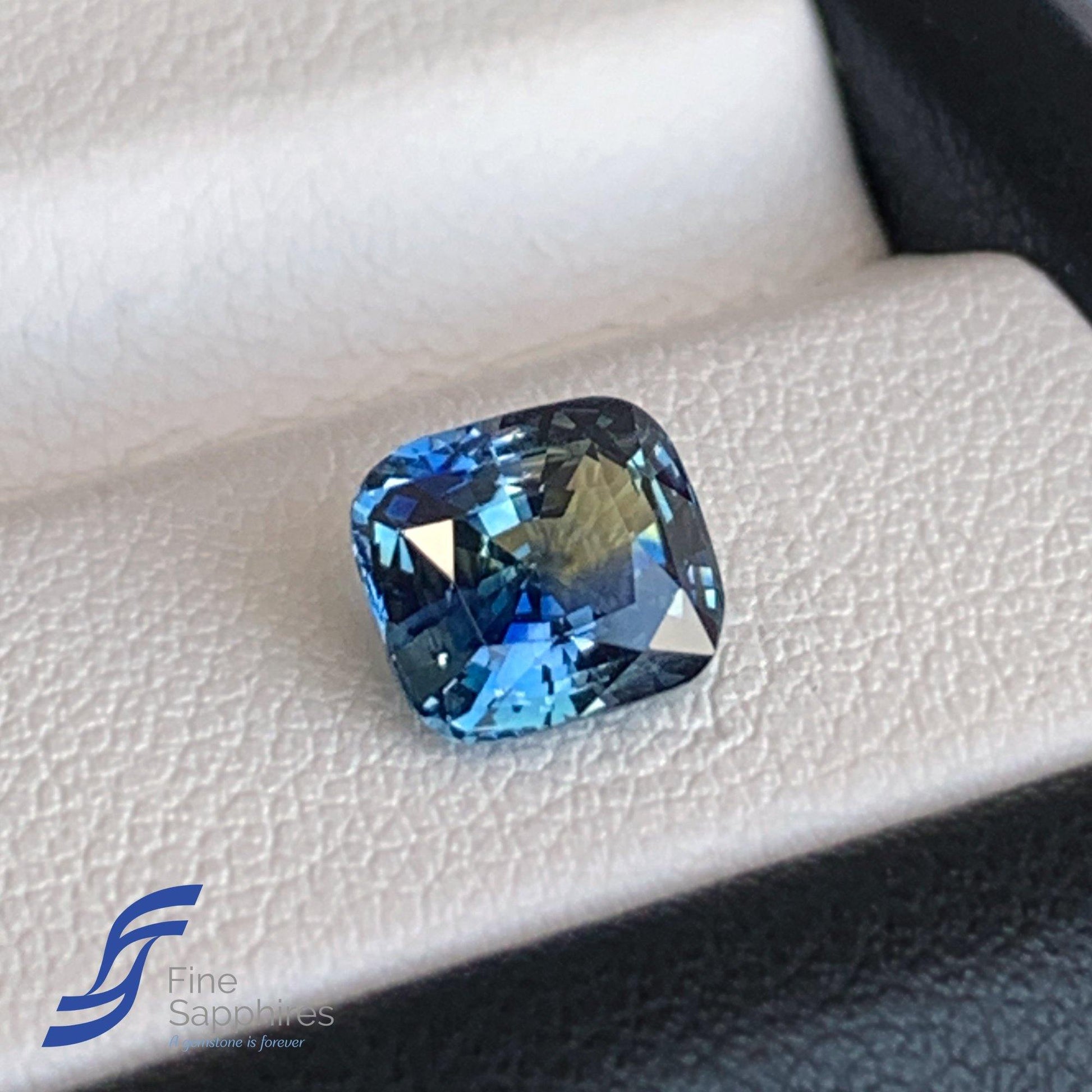 1.83CT Natural Bi-Color (Parti) Sapphire 